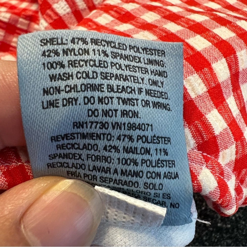 NWOT Shade & Shore Women’s One Piece Swimsuit (L) - Picture 4 of 4